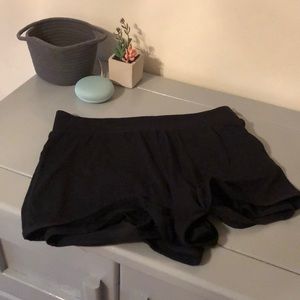Black Fabletic Shorts